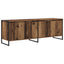 TV-skab Gammelt træ 140 x 36 x 49.5 cm Konstrueret træ