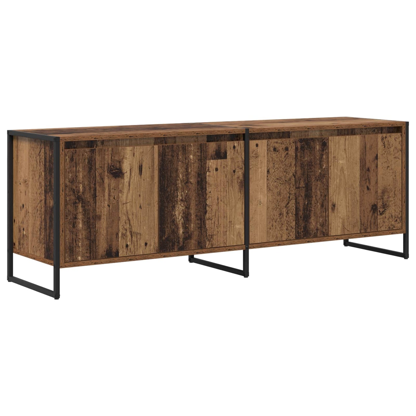 TV-skab Gammelt træ 140 x 36 x 49.5 cm Konstrueret træ