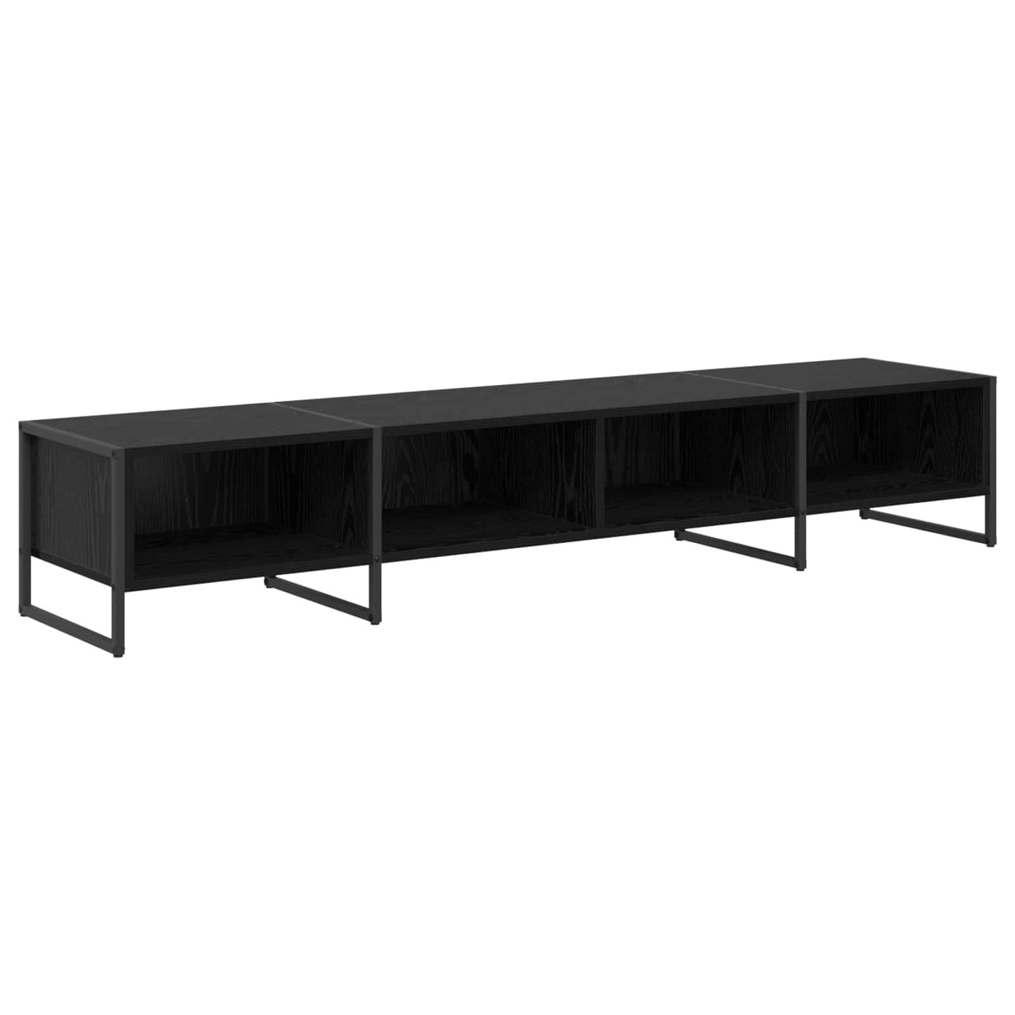 TV-skab 170.5 x 36 x 30.5 cm Sort eg Konstrueret træ