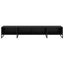 TV-skab 170.5 x 36 x 30.5 cm Sort eg Konstrueret træ