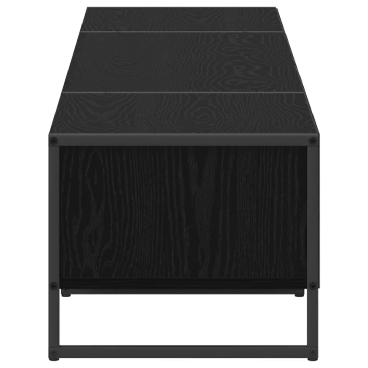 TV-skab 170.5 x 36 x 30.5 cm Sort eg Konstrueret træ