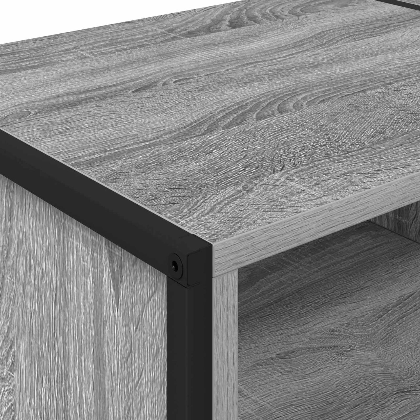 TV-skab Grå Sonoma 170.5 x 36 x 30.5 cm Konstrueret træ