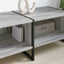 TV-skab Grå Sonoma 170.5 x 36 x 30.5 cm Konstrueret træ
