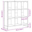 Bogskab Røget Eg 99,5 x 30 x 108,5 cm Konstrueret træ