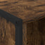 Bogskab Røget Eg 99,5 x 30 x 108,5 cm Konstrueret træ