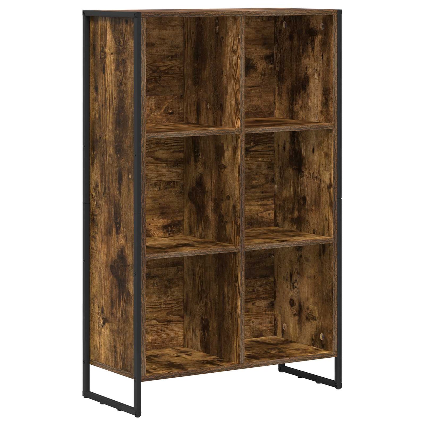 Bogskab Røget Eg 99,5 x 30 x 108,5 cm Konstrueret træ