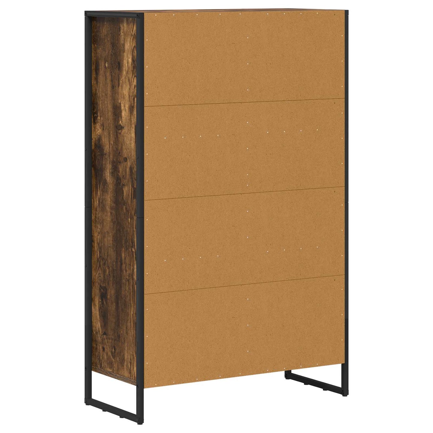Bogskab Røget Eg 99,5 x 30 x 108,5 cm Konstrueret træ
