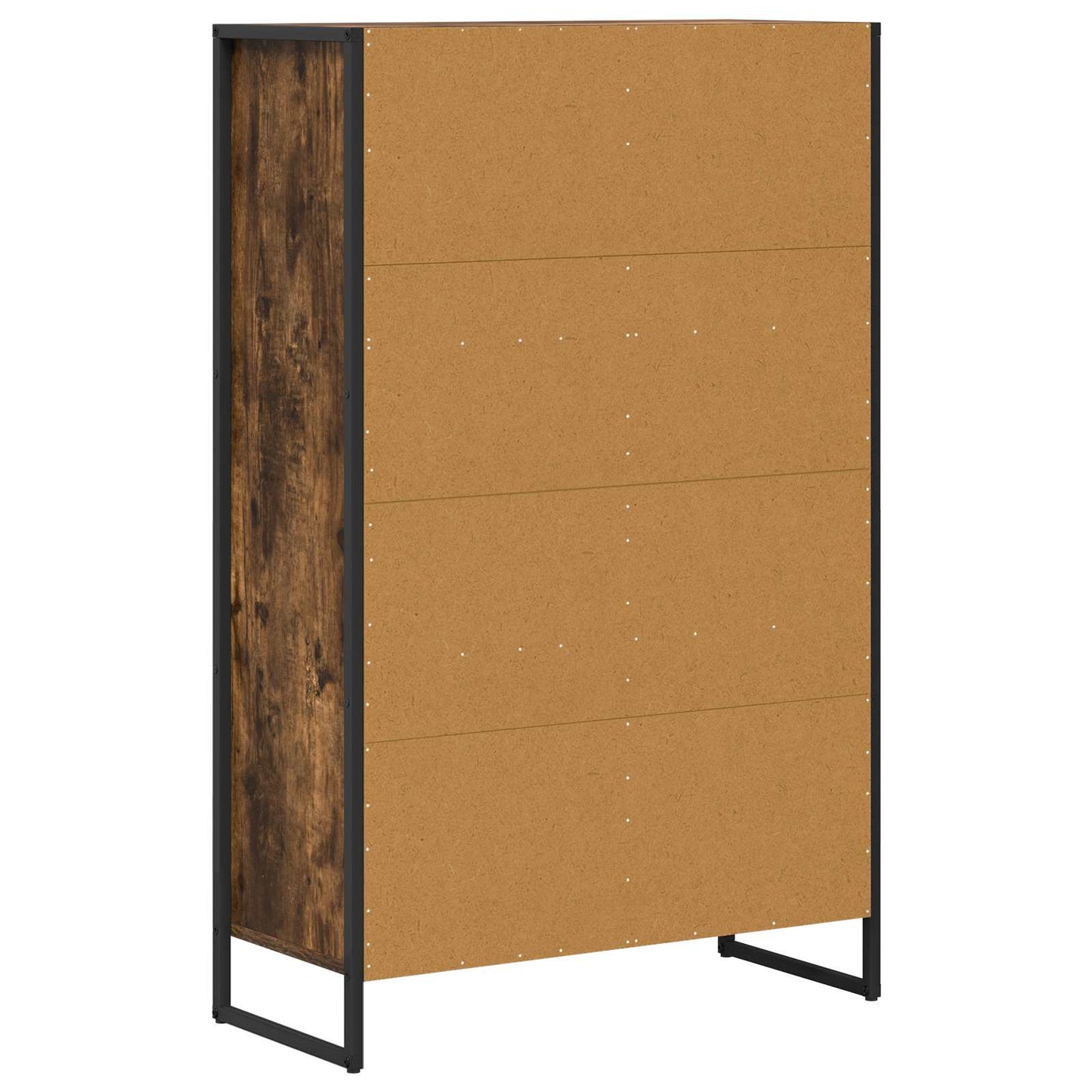 Bogskab Røget Eg 68 x 30 x 108.5 cm Konstrueret træ