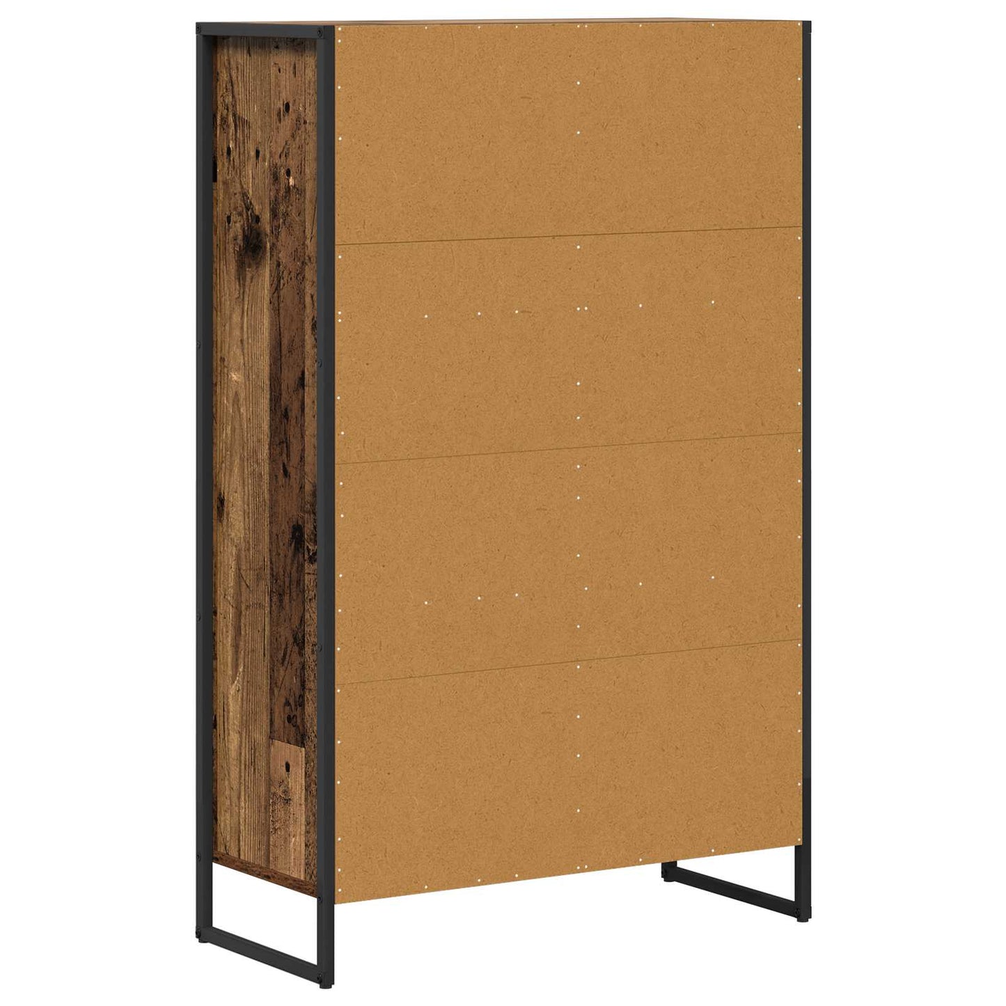 Bogskab Gammelt træ 68 x 30 x 108.5 cm Konstrueret træ