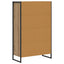 Bogskab 68 x 30 x 108.5 cm Konstrueret træ Artisan eg