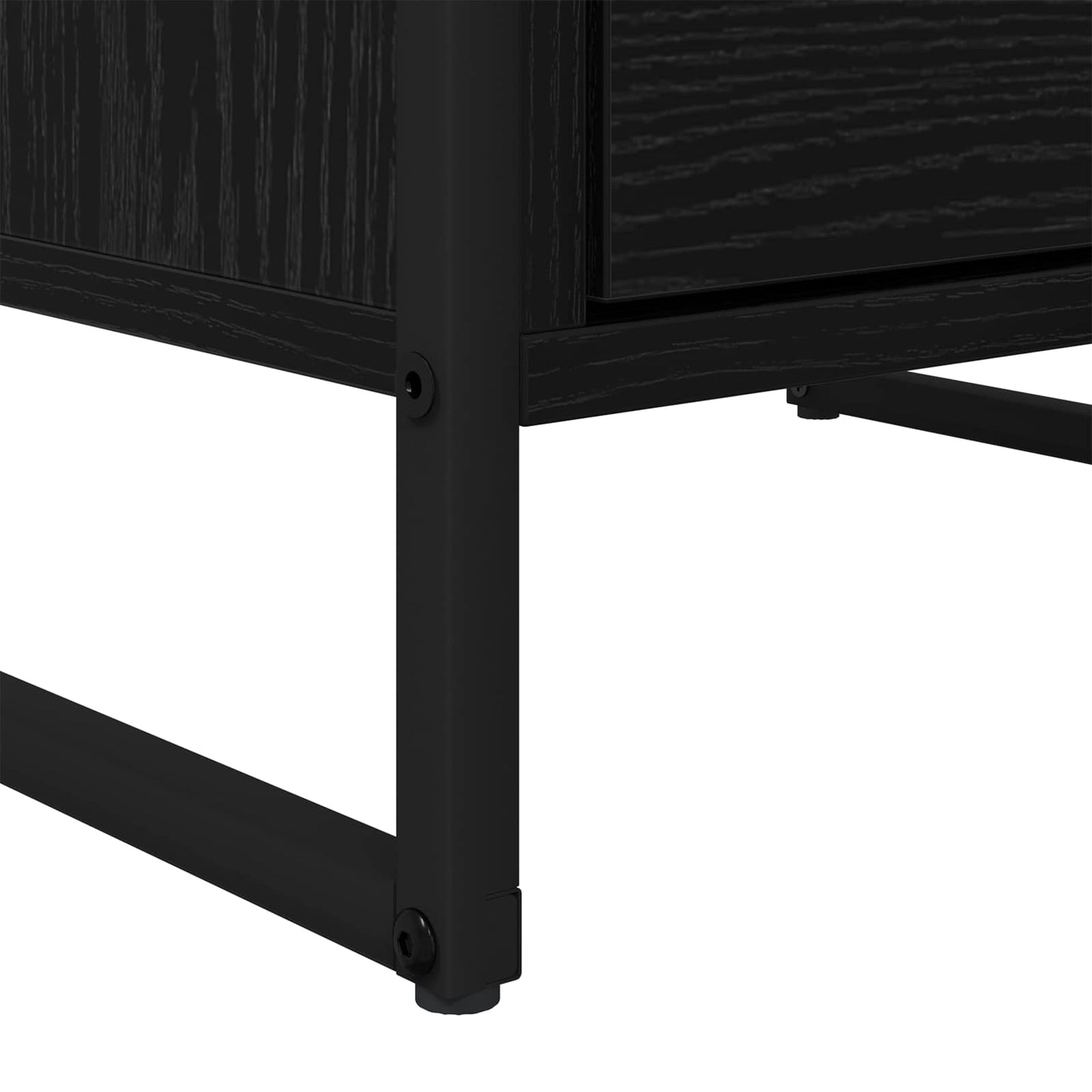Sideboard Sort eg 42 x 36 x 75.5 cm Konstrueret træ