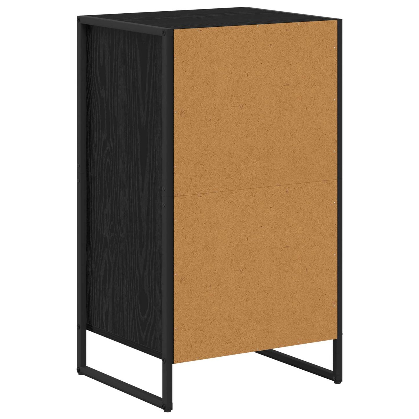 Sideboard Sort eg 42 x 36 x 75.5 cm Konstrueret træ