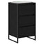Sideboard Sort eg 42 x 36 x 75.5 cm Konstrueret træ