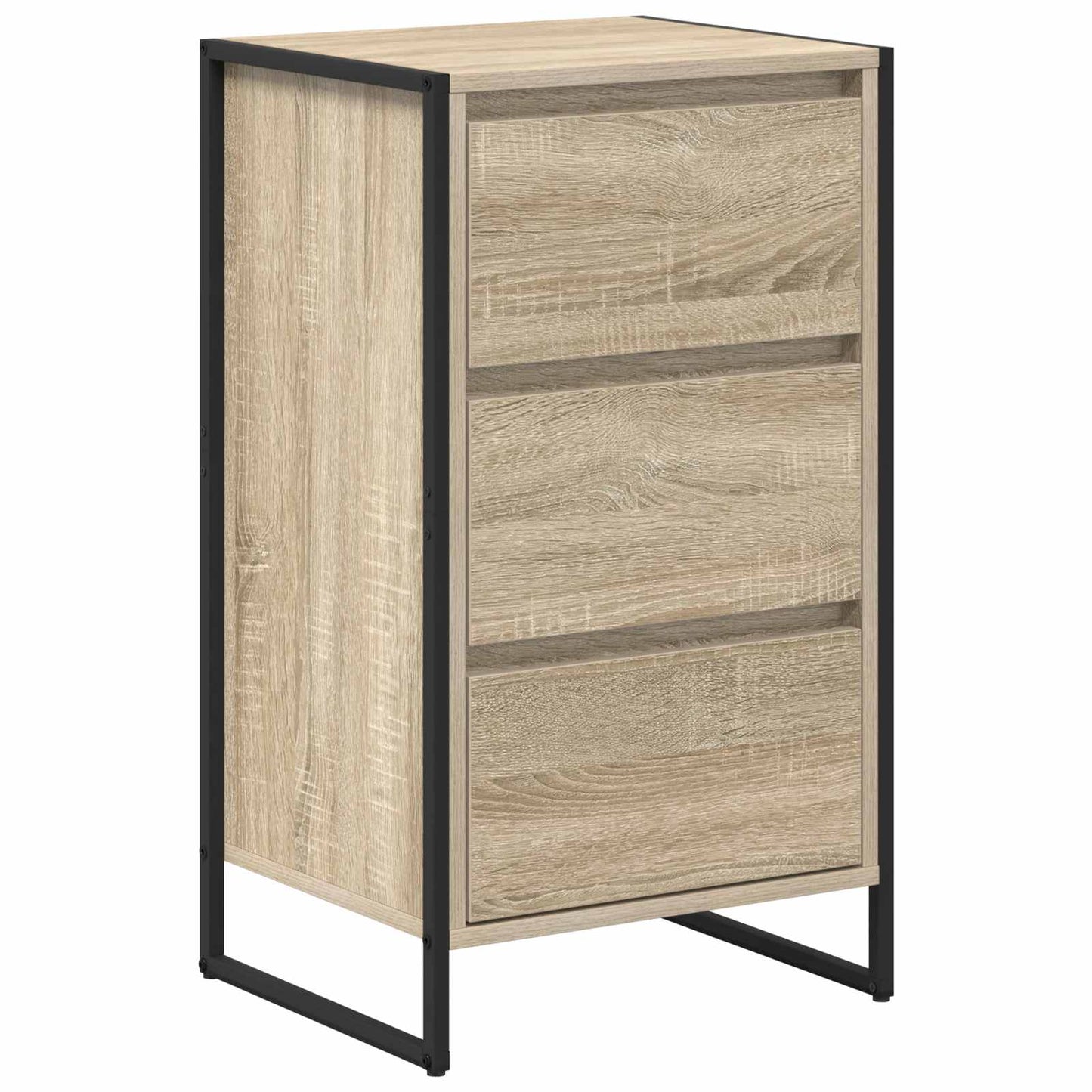 Sideboard med skuffe Sonoma 42 x 36 x 75.5 cm Konstrueret træ