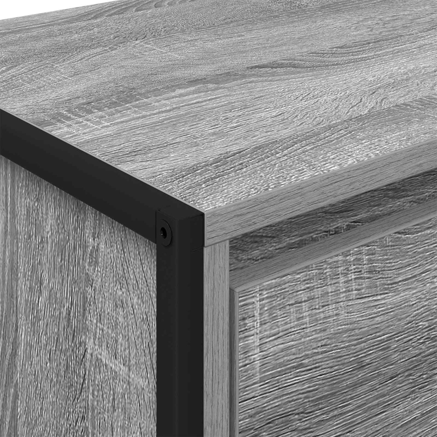 Sideboard Grå Sonoma 42 x 36 x 75.5 cm Konstrueret træ