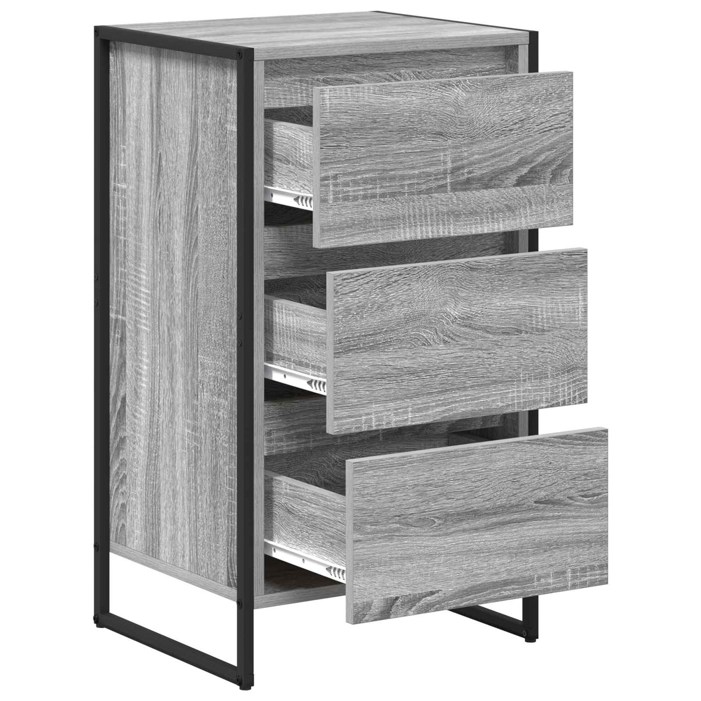 Sideboard Grå Sonoma 42 x 36 x 75.5 cm Konstrueret træ
