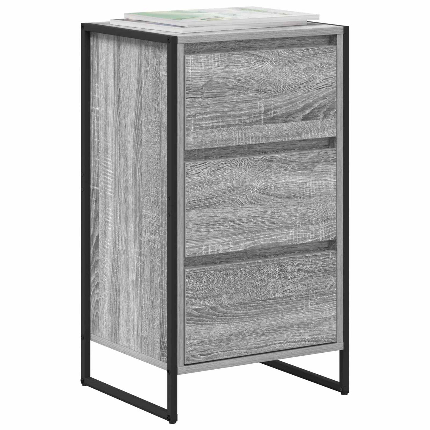 Sideboard Grå Sonoma 42 x 36 x 75.5 cm Konstrueret træ