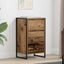 Sideboard Gammelt træ 42 x 36 x 75.5 cm Konstrueret træ