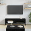 TV-skab 100 x 36,5 x 30,5 cm Sort eg Konstrueret træ