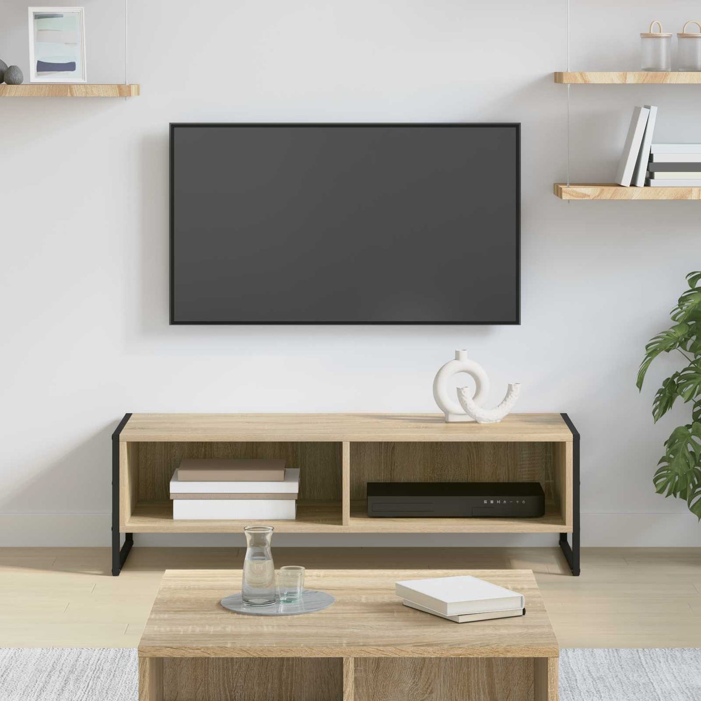 TV-skab Sonoma 100 x 36,5 x 30,5 cm Konstrueret træ