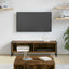 TV-skab Røget Eg 100 x 36,5 x 30,5 cm Konstrueret træ