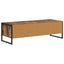 TV-skab Røget Eg 100 x 36,5 x 30,5 cm Konstrueret træ