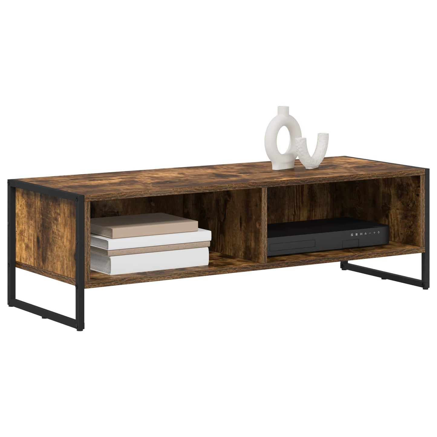 TV-skab Røget Eg 100 x 36,5 x 30,5 cm Konstrueret træ