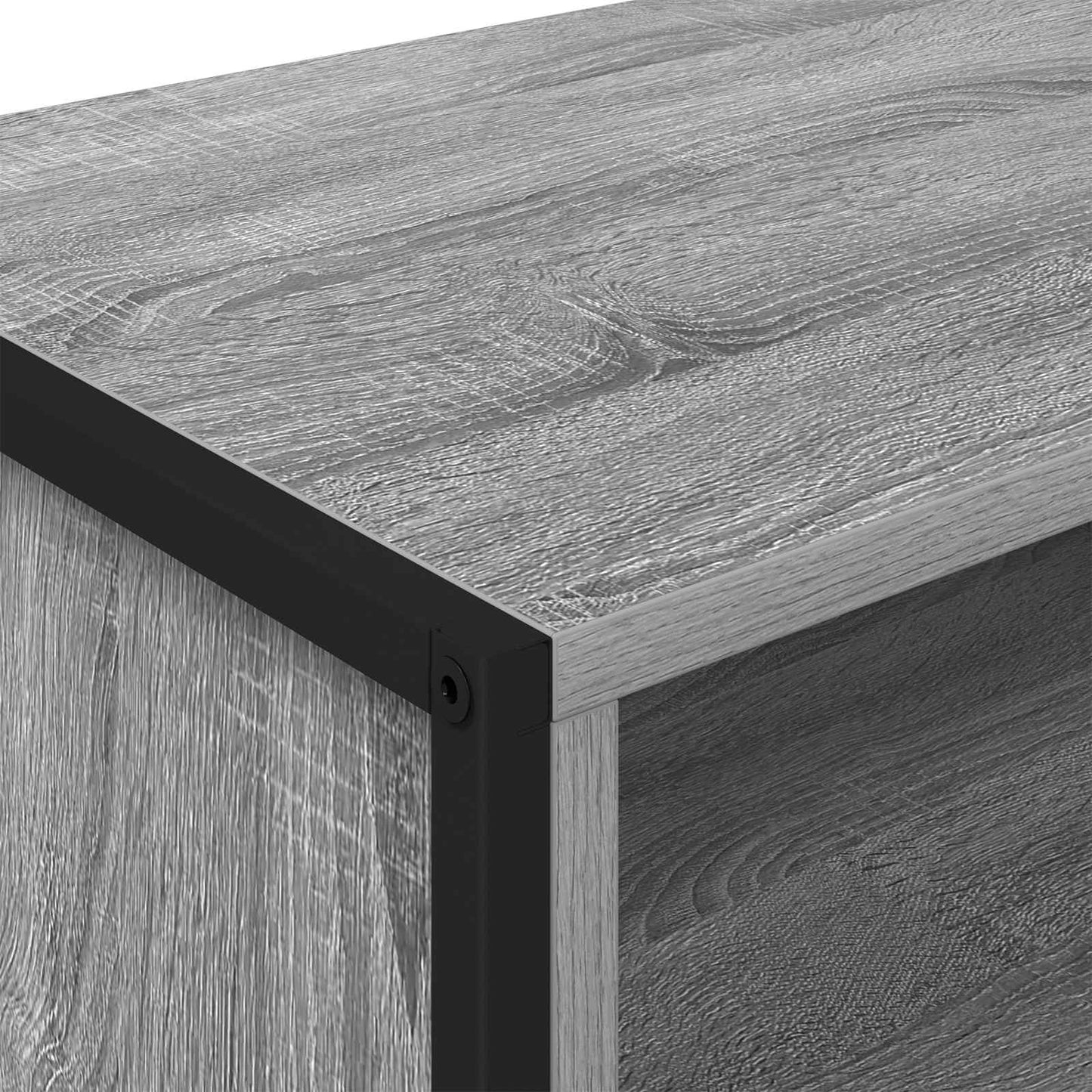 TV-skab Grå Sonoma 100 x 36,5 x 30,5 cm Konstrueret træ