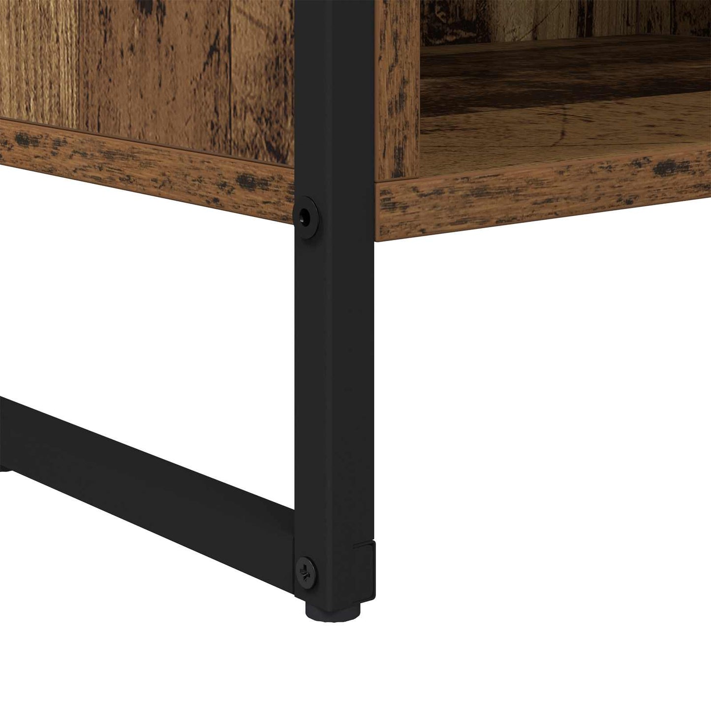 TV-skab Gammelt træ 100 x 36,5 x 30,5 cm Konstrueret træ
