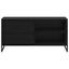 TV-skab med skuffe Sort eg 100 x 36 x 49,5 cm Konstrueret træ