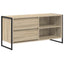 TV-skab med skuffe Sonoma 100 x 36 x 49,5 cm Konstrueret træ