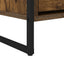 TV-skab med skuffe Røget Eg 100 x 36 x 49,5 cm Konstrueret træ
