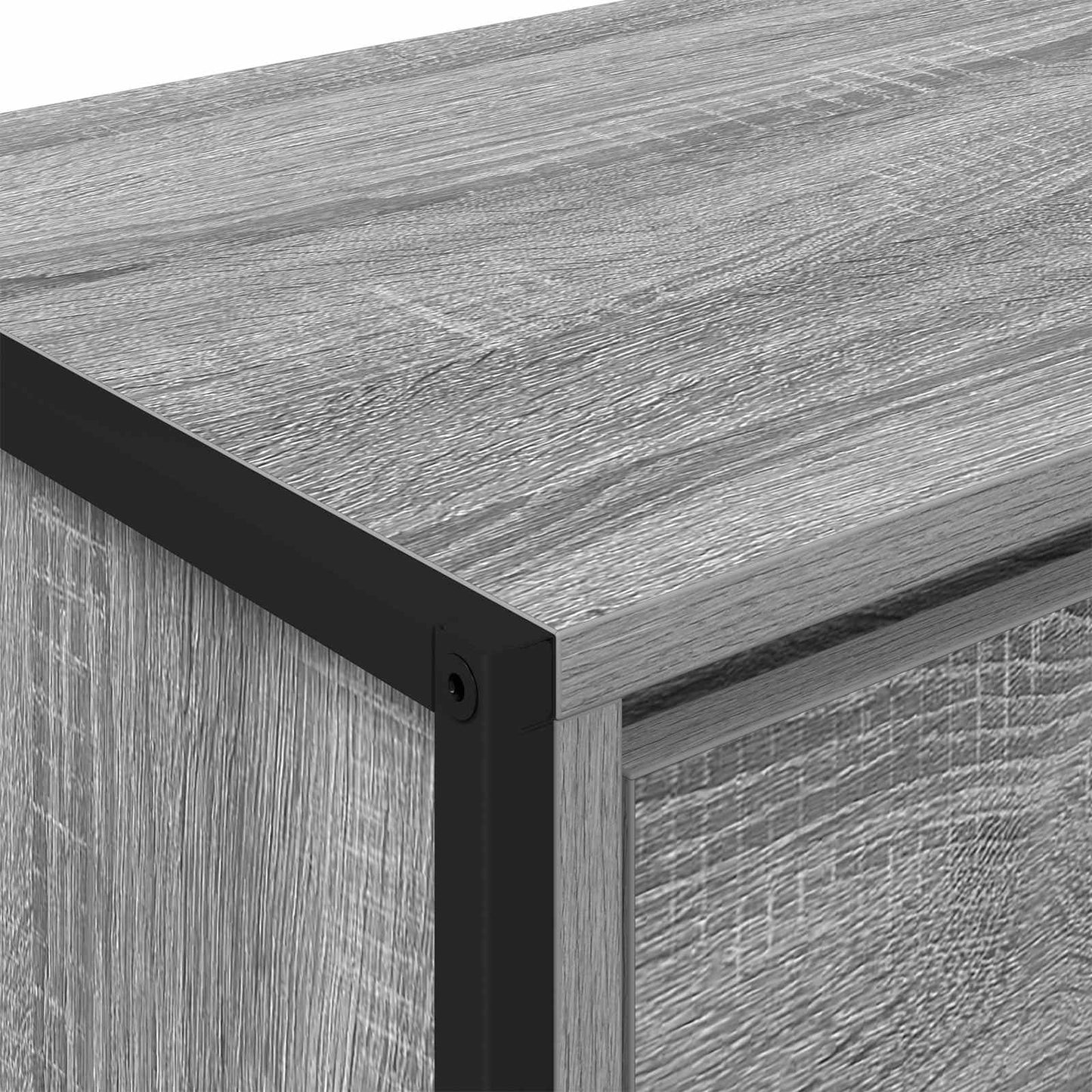 TV-skab Grå Sonoma 100 x 36 x 49,5 cm Konstrueret træ
