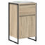 Sideboard med skuffe Sonoma 43 x 36 x 75,5 cm Konstrueret træ