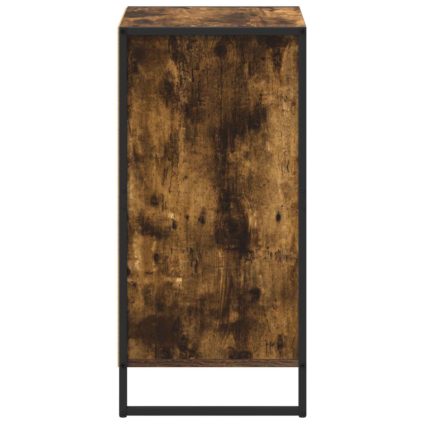 Sideboard med skuffe Røget Eg 43 x 36 x 75,5 cm Konstrueret træ