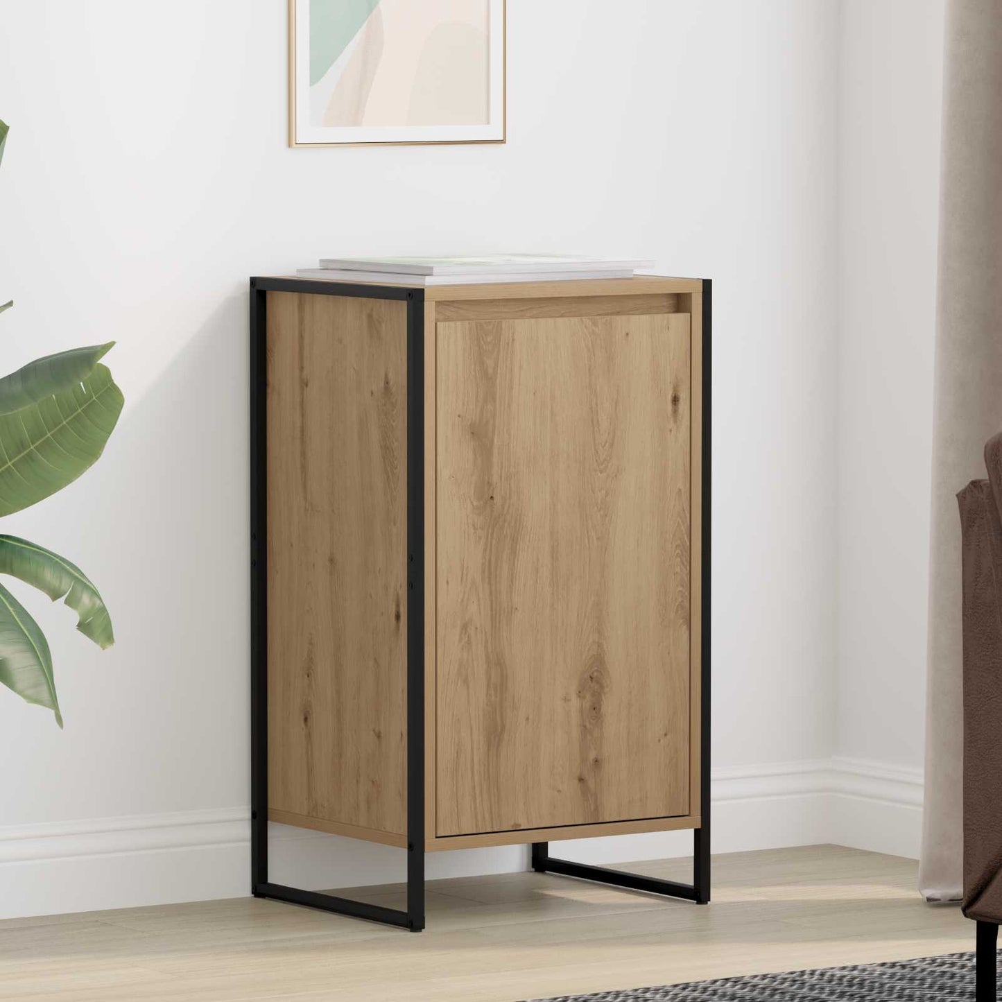 Sideboard Artisan eg 43 x 36 x 75,5 cm Konstrueret træ