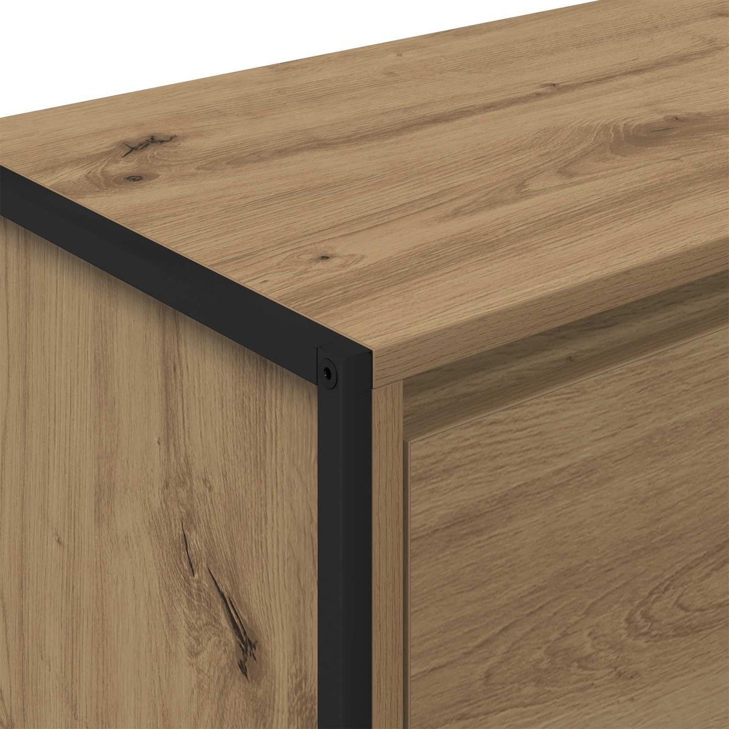 Sideskab Artisan eg 79 x 36 x 75 cm Konstrueret træ