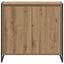 Sideskab Artisan eg 79 x 36 x 75 cm Konstrueret træ