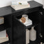 Sideskab Sort eg 96.5 x 30 x 75 cm Konstrueret træ