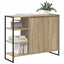 Sideskab Sonoma 96.5 x 30 x 75 cm Konstrueret træ