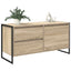TV-skab med skuffe Sonoma 100 x 36 x 49,5 cm Konstrueret træ