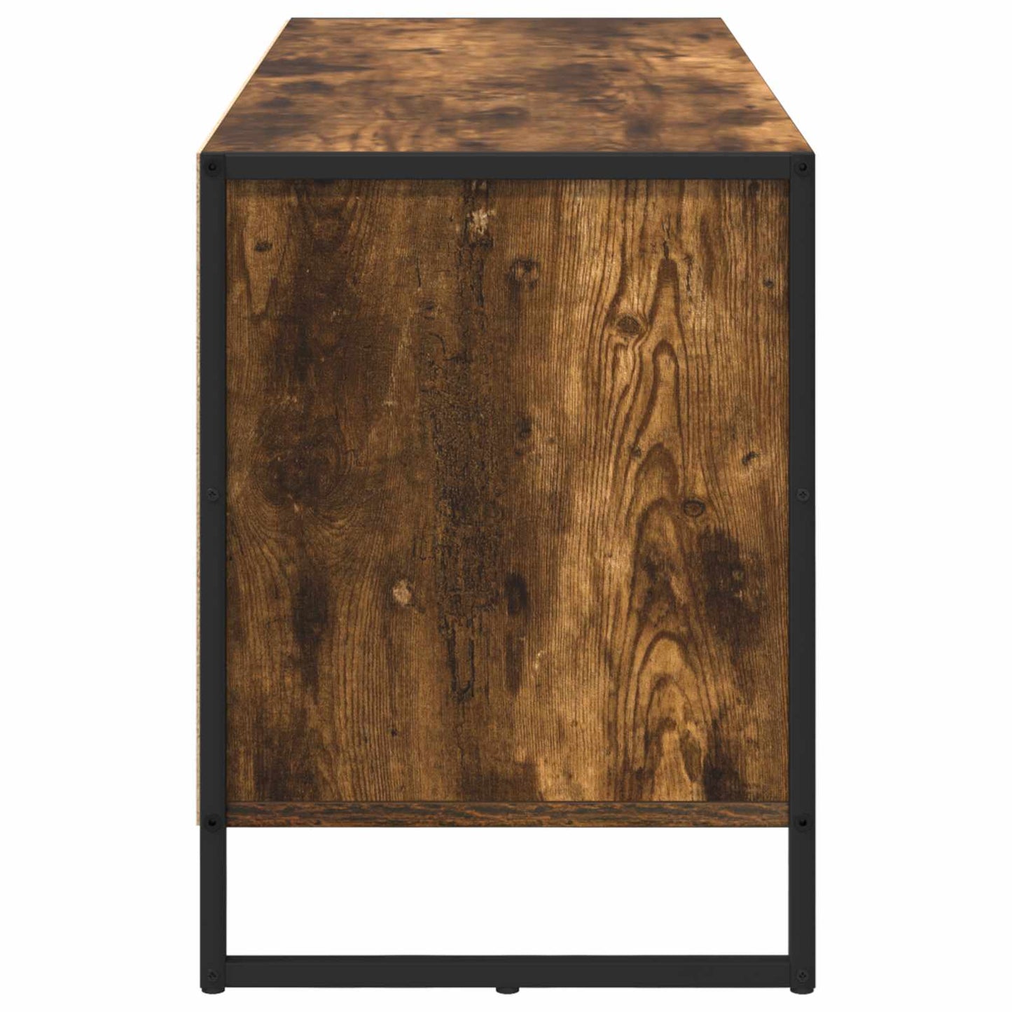TV-skab med skuffe Røget Eg 100 x 36 x 49,5 cm Konstrueret træ
