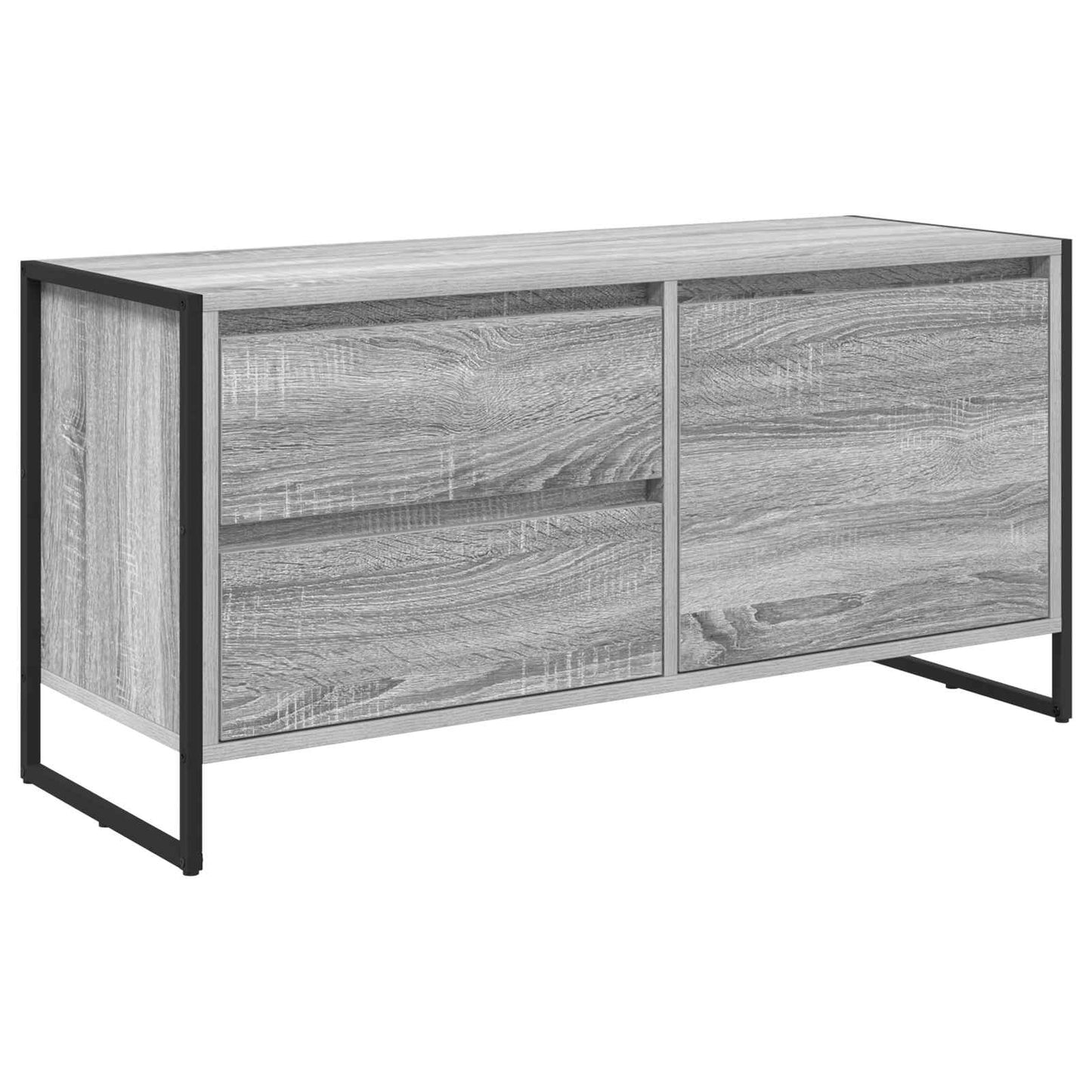 TV-skab Grå Sonoma 100 x 36 x 49,5 cm Konstrueret træ