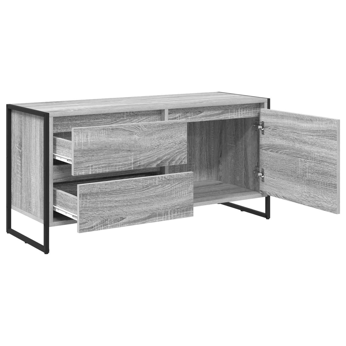 TV-skab Grå Sonoma 100 x 36 x 49,5 cm Konstrueret træ