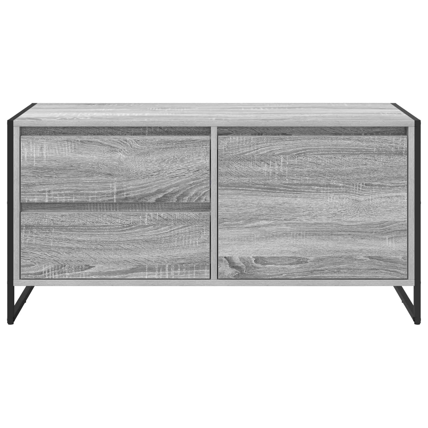 TV-skab Grå Sonoma 100 x 36 x 49,5 cm Konstrueret træ