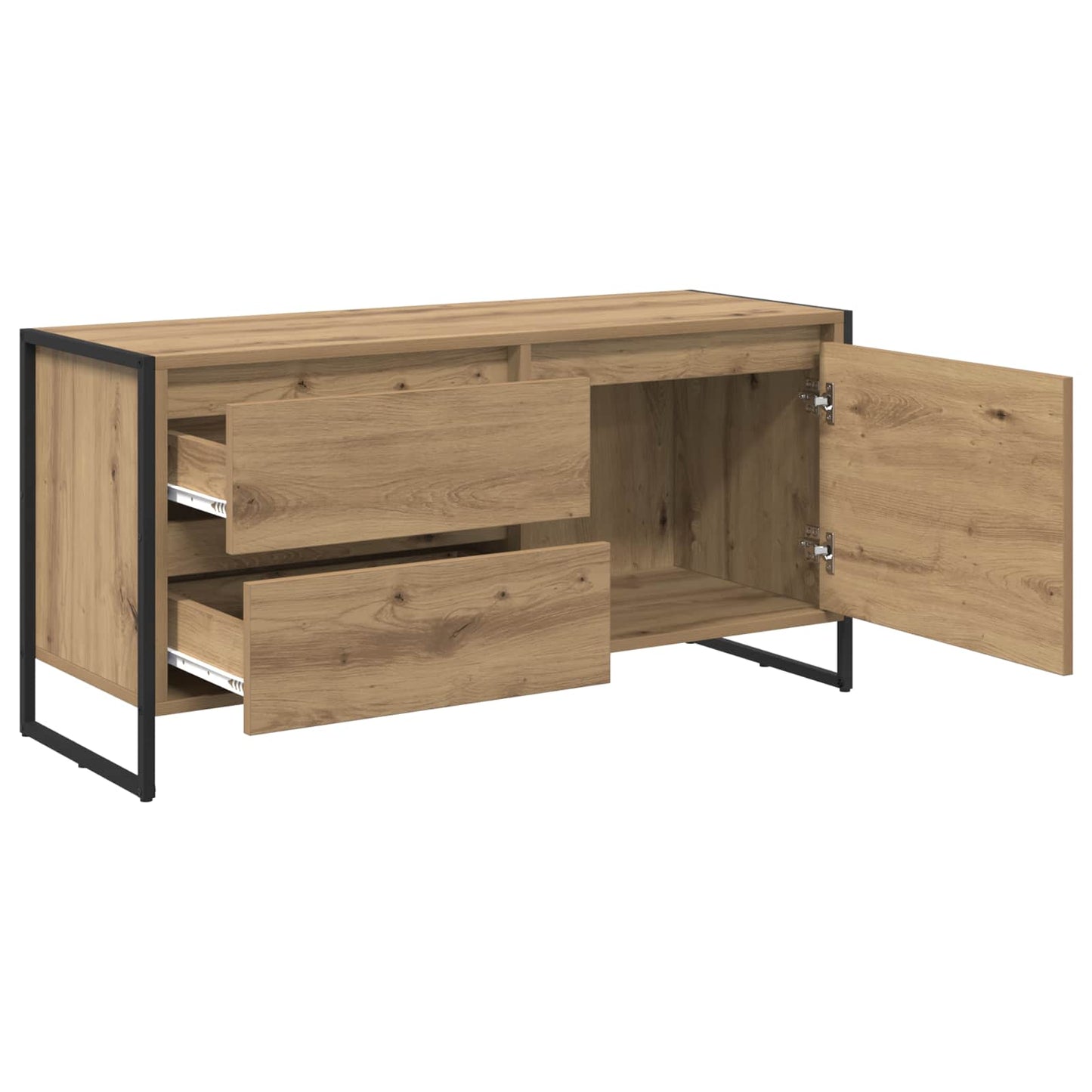 TV-skab Artisan eg 100 x 36 x 49,5 cm Konstrueret træ
