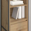 Bogskab Artisan eg 43 x 36 x 150,5 cm Konstrueret træ