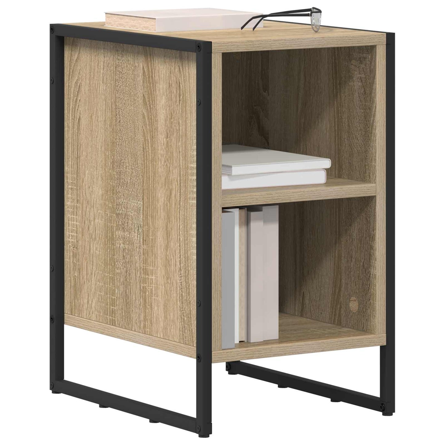Sengebord 2 pcs Sonoma 39,5 x 30 x 50 cm Konstrueret træ