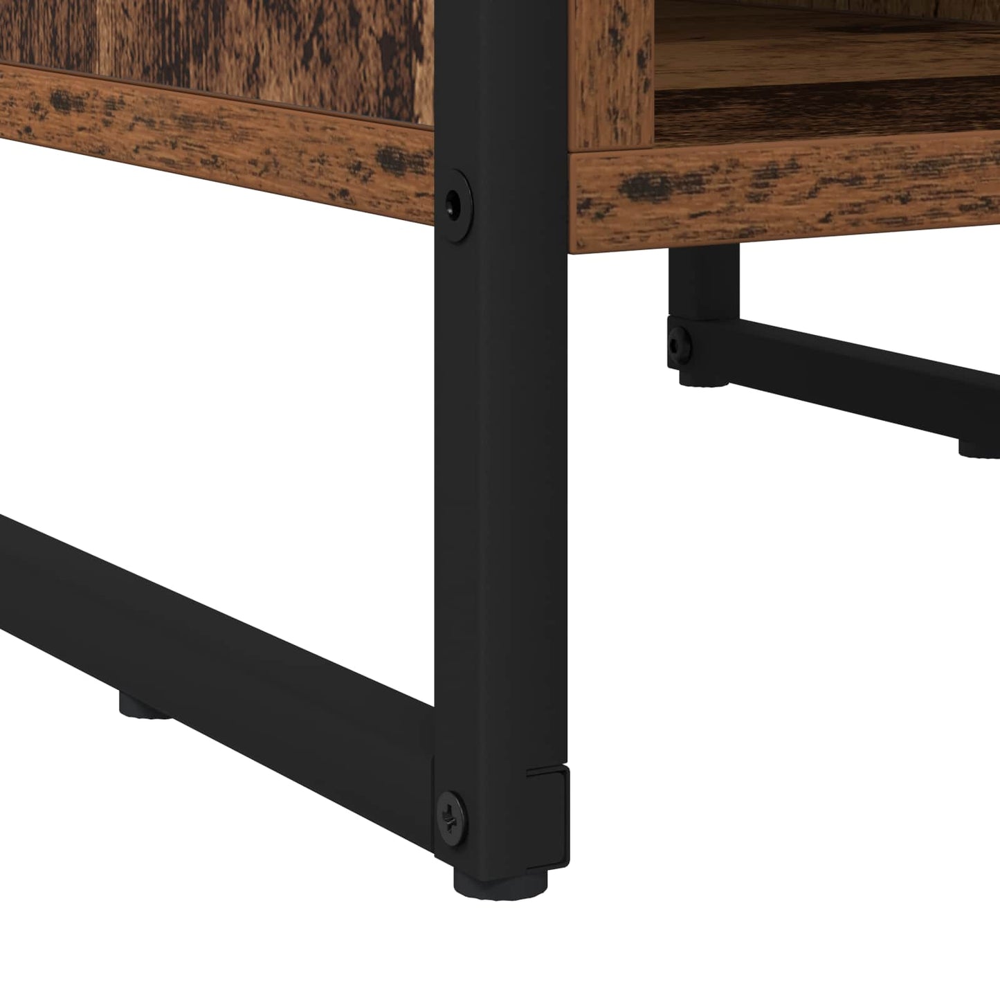 Sengebord 2 pcs Gammelt træ 39,5 x 30 x 50 cm Konstrueret træ