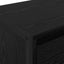 Sengebord 2 pcs Sort eg 39,5 x 30 x 50 cm Konstrueret træ